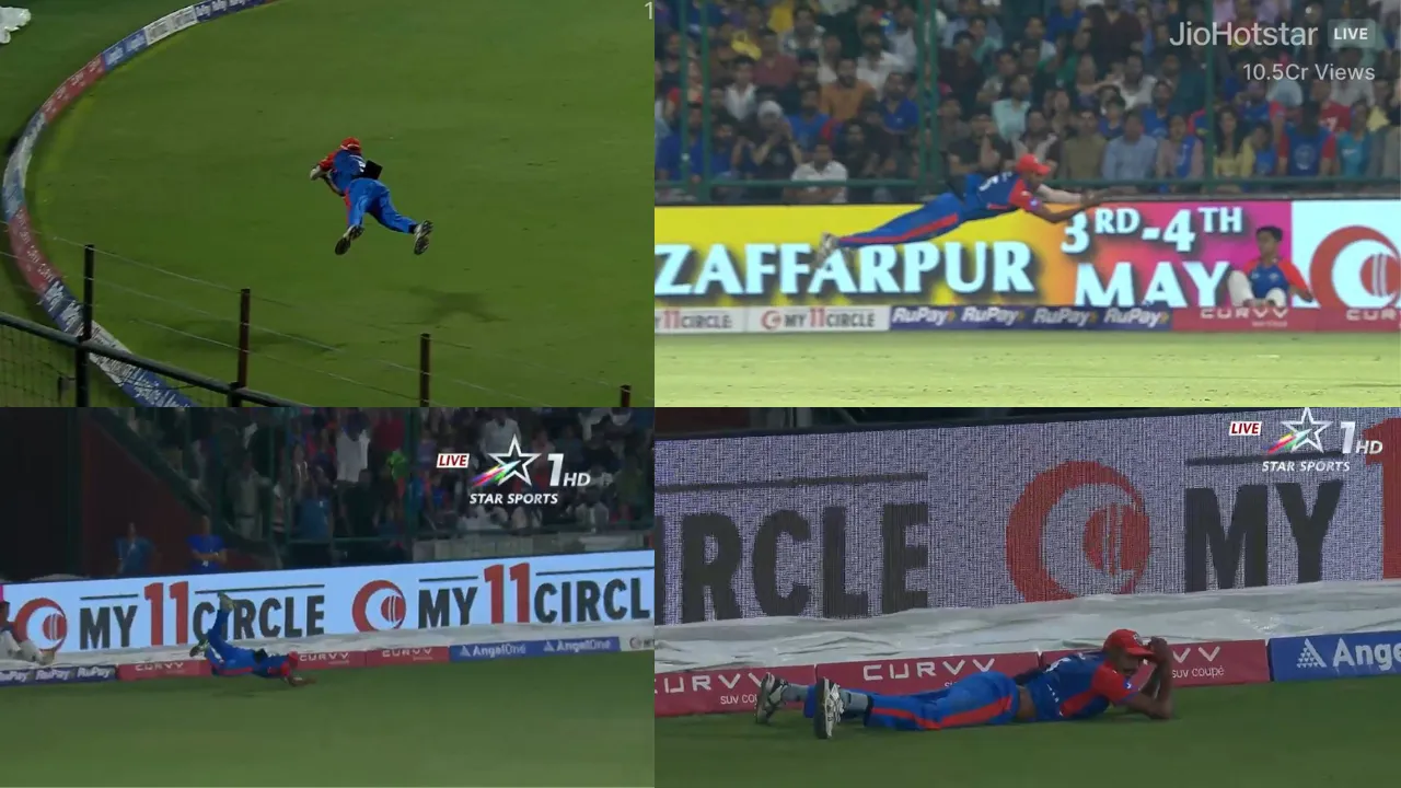 Dushmantha Chameera takes a sensational catch
