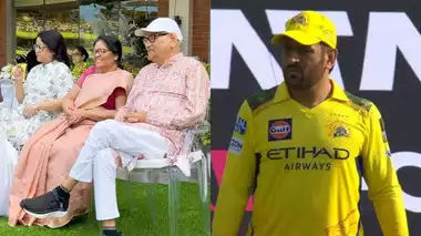 MS Dhoni’s parents attended their first-ever CSK match