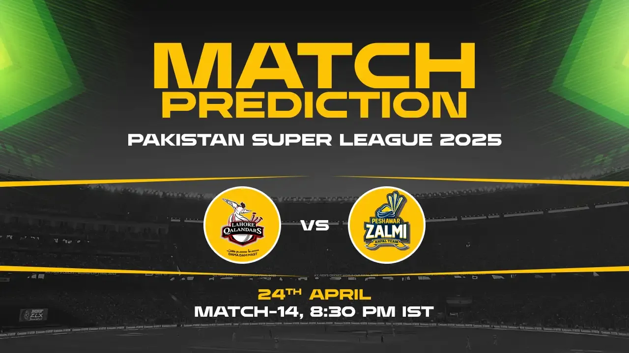 PSL 2025: LAH vs PES Prediction– Match 14