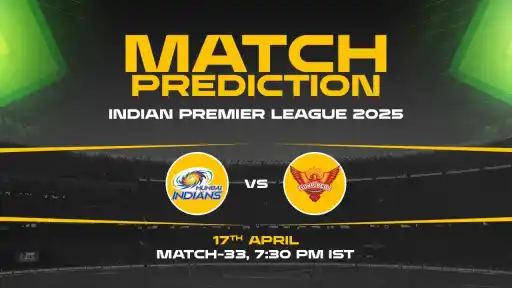 IPL 2025: MI vs SRH Prediction– Match 33