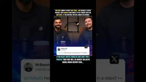 Mr Beast calls out Virat Kohli!