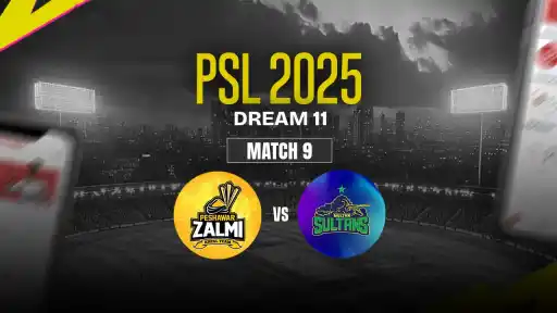 PES vs MUL Dream11 Prediction, Peshawar Zalmi vs Multan Sultans