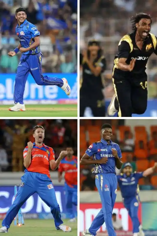 Sohaib Akhtar, Andrew Tye, Alzaari Joseph, Ashwani Kumar