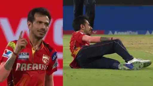 Yuzvendra Chahal's hat-trick against CSK