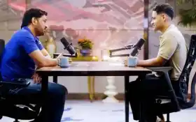 Ms Dhoni in a recent podcast