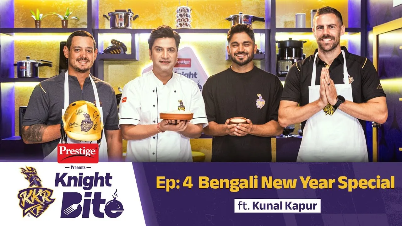 KKR's Knight Bite celebrates Poila Baisakh 