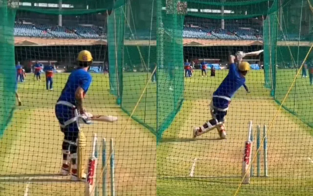 Virat Kohli’s Batting Practice at Wankhede
