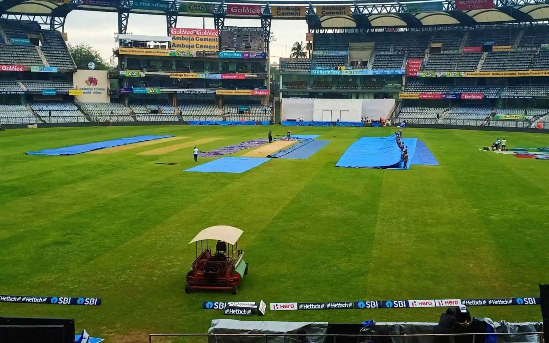 Will Rain Disrupt the Match at Wankhede Stadium?