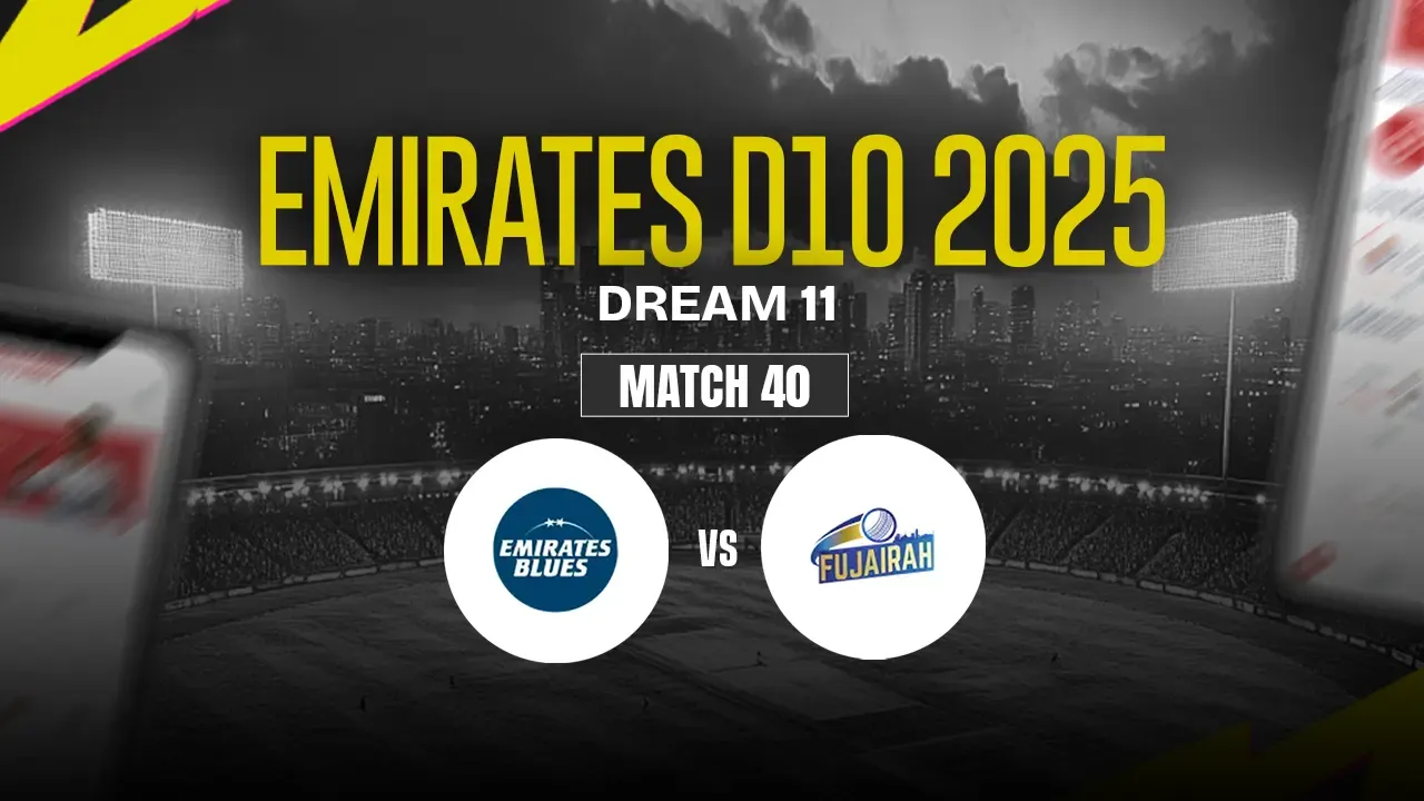 EMB vs FUJ Dream11 Prediction, Emirates Blues vs Fujairah