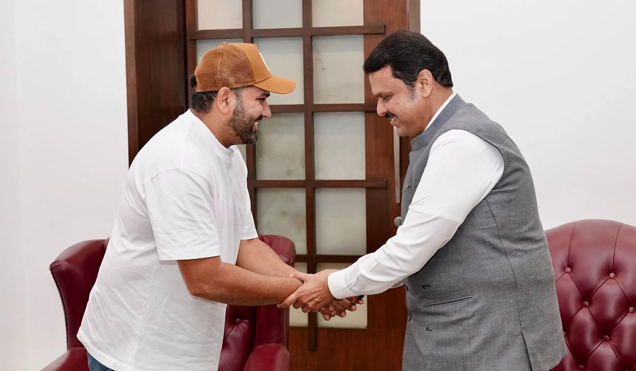 Rohit Sharma Devendra Fadnavis 