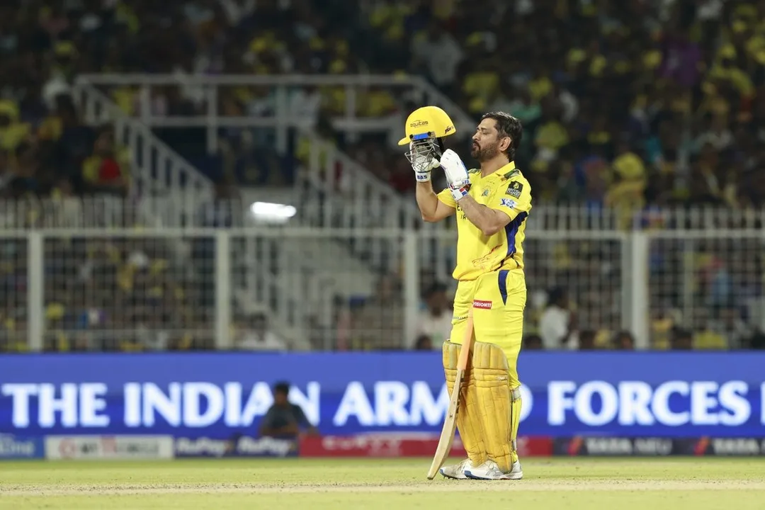 Fans Erupt in Celebration as Chennai Super Kings Thrash Kolkata Knight Riders with Powerful Performance