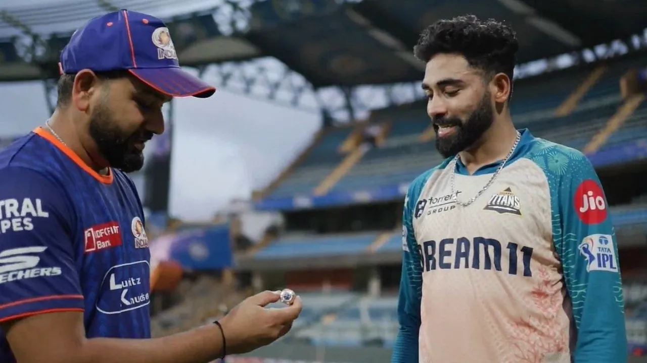 Rohit Sharma Mohammed Siraj 