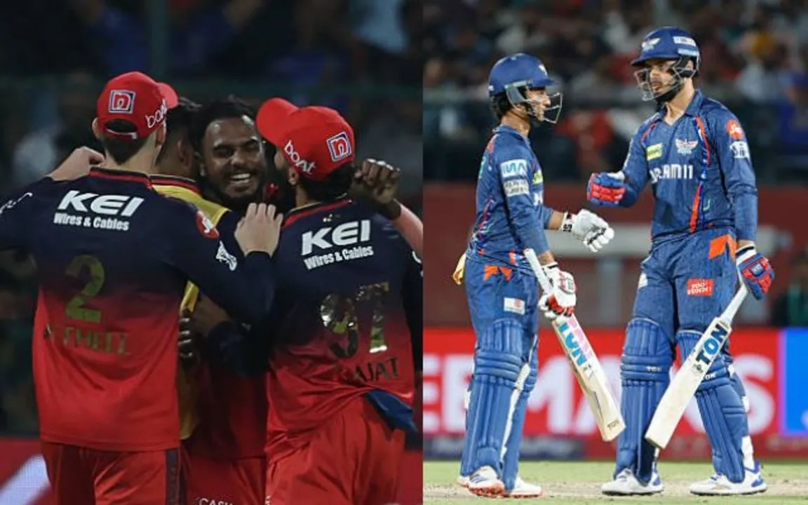  LSG vs RCB Match 70- Who will be Impact Players for today's match