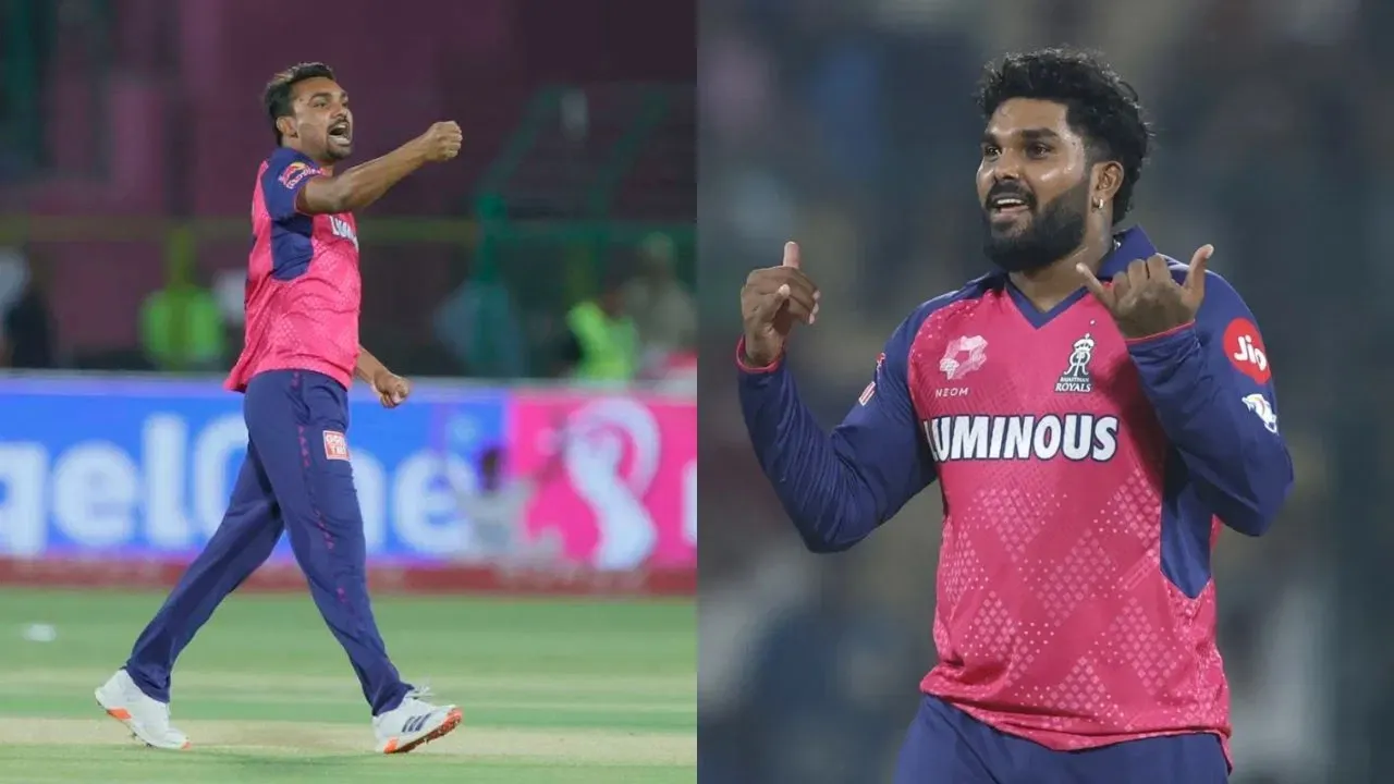 Wanindu Hasaranga and Sandeep Sharma not playing today against Mumbai Indians