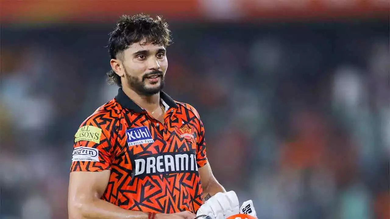 Nitish Kumar Reddy is not playing today's match