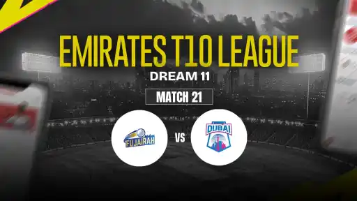 FUJ vs DUB Dream11 Prediction, Fujairah vs Dubai