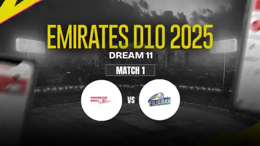 EMR vs FUJ Dream11 Prediction, Emirates Red vs Fujairah