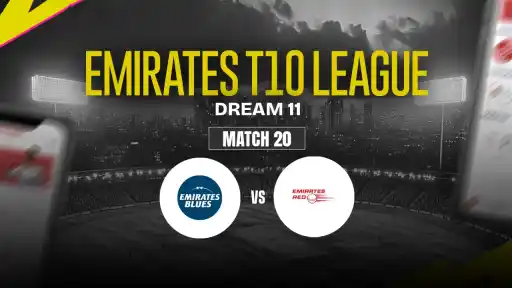 EMB vs EMR Dream11 Prediction, Emirates Blues vs Emirates Red