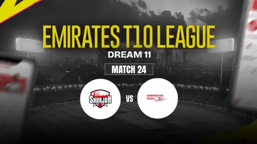 SHA vs EMR Dream11 Prediction, Sharjah vs Emirates Red