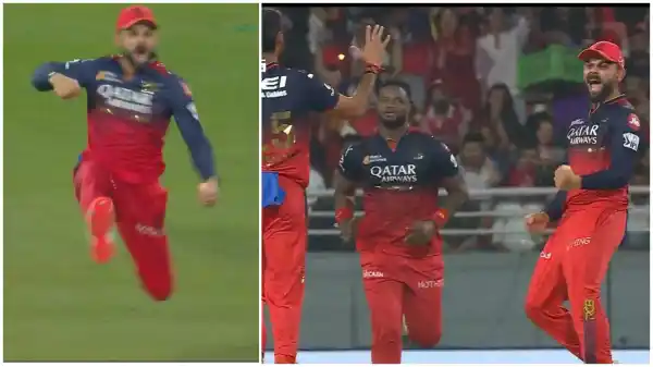 Virat Kohli celebration