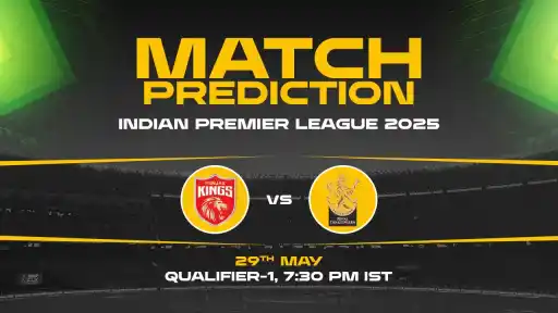IPL 2025: PBKS vs RCB Prediction– Qualifier 1