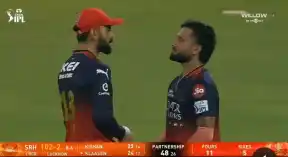 Suyash Sharma Virat Kohli