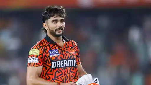 Nitish Kumar Reddy is not playing today's match