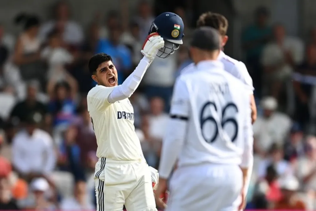 Shubman Gill Joins Elite List with Century on Captaincy Debut-  Fans Go Wild as He Takes Apart England’s Bowling Attack