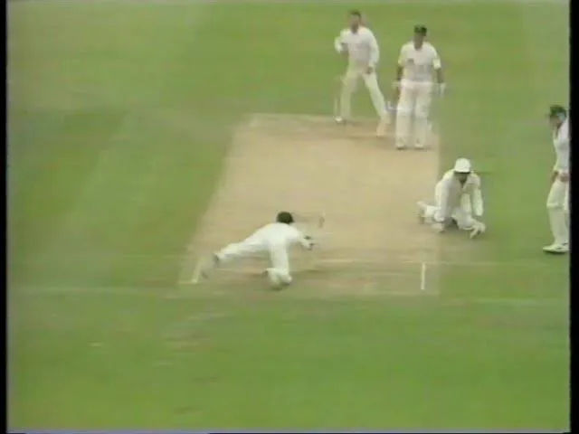 Mike Atherton Lord's run out 
