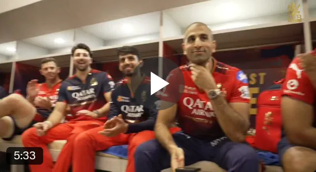 RCB director of cricket speech 