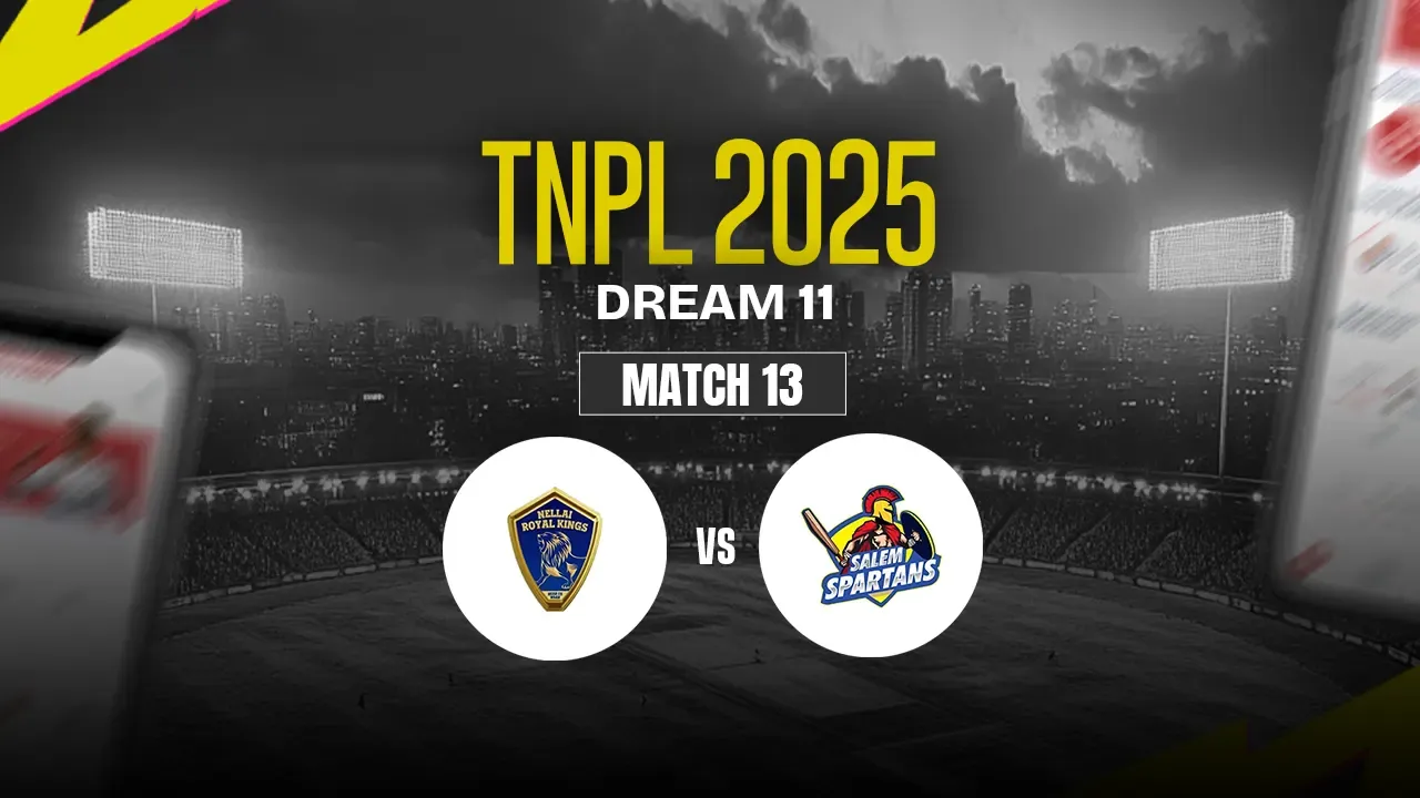 NRK vs SS Dream11 Prediction, Nellai Royal Kings vs Salem Spartans