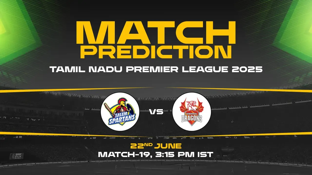 TNPL 2025: DD vs SS, 19th Match Prediction