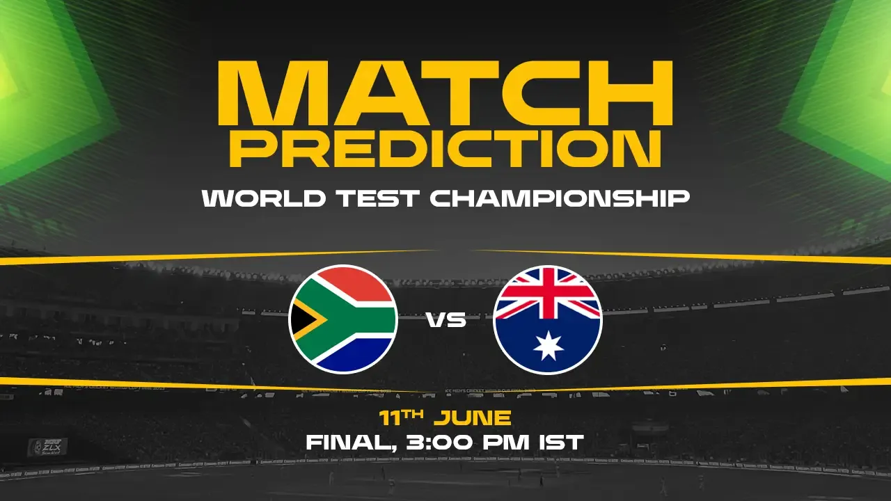 WTC FInals: SA vs AUS Prediction