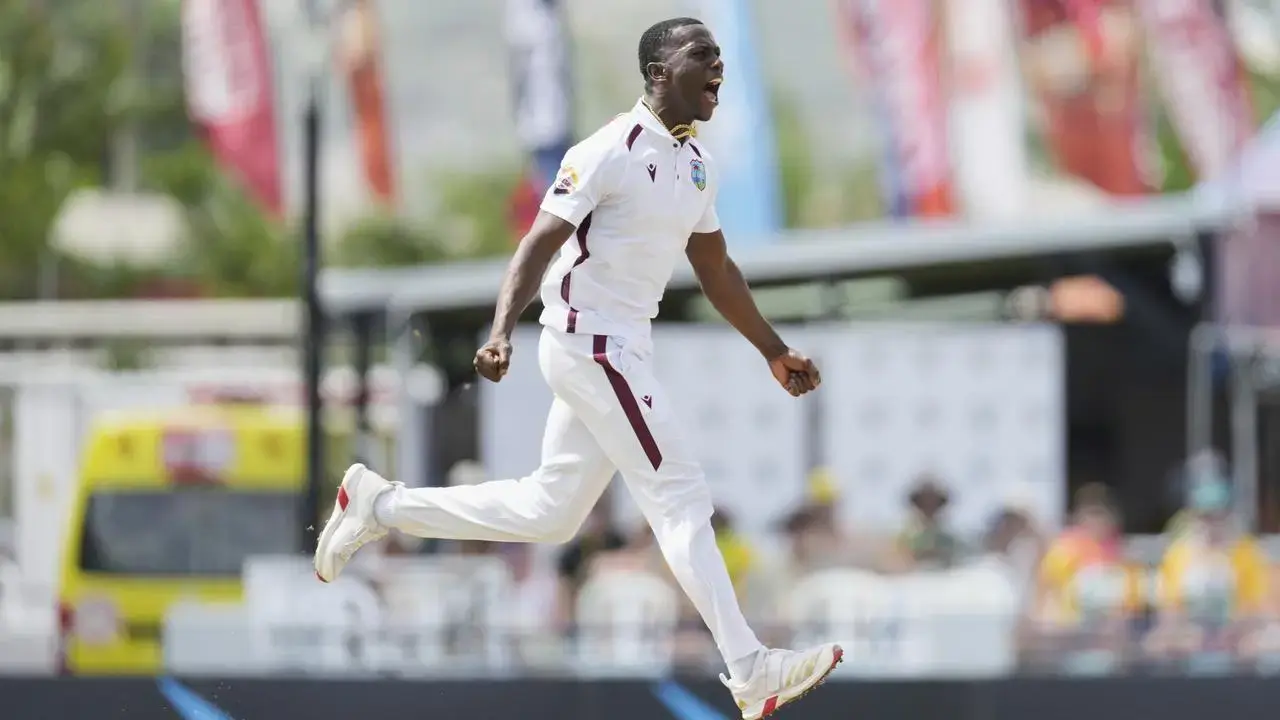 WATCH: Shamar Joseph's brilliant deliver knocks over Beau Webster in WI vs AUS first Test