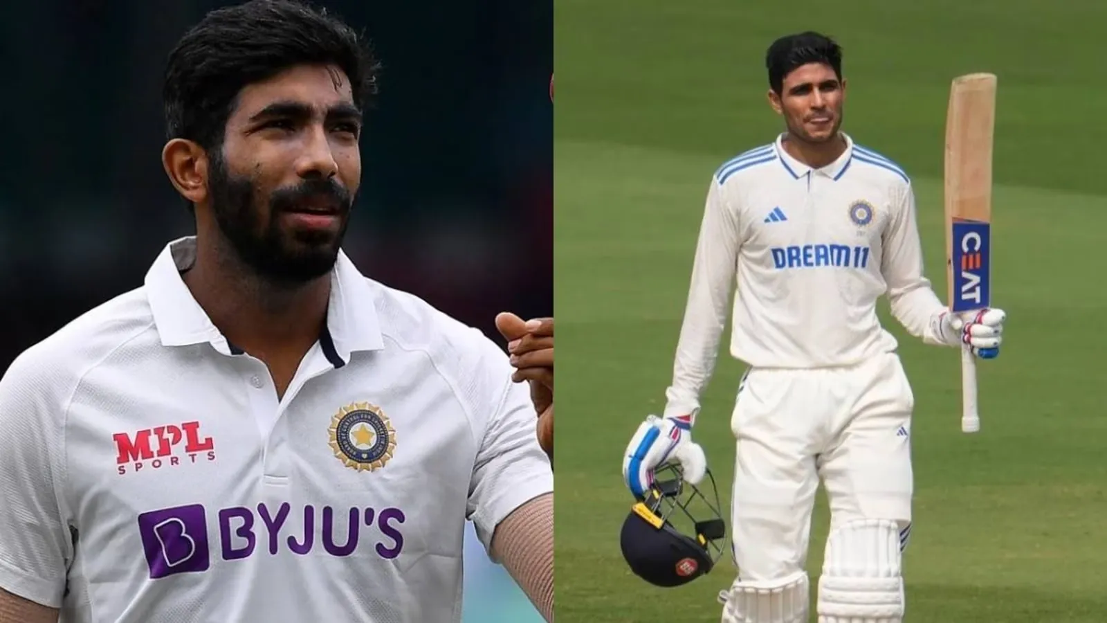 Shubman Gill and Jasprit Bumrah 