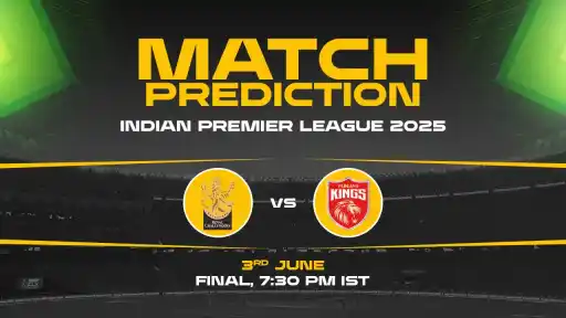 IPL 2025: RCB vs PBKS Prediction– Finals