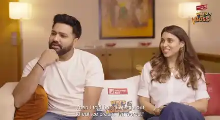 Rohit Sharma and Ritika Sajdeh