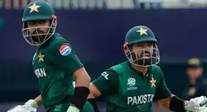 Babar Azam and Mohammad Rizwan
