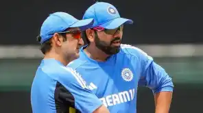 Rohit Sharma and Gautam Gambhir 