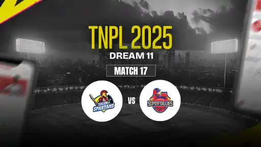 SS vs CSG Dream11 Prediction, Salem Spartans vs Chepauk Super Gillies