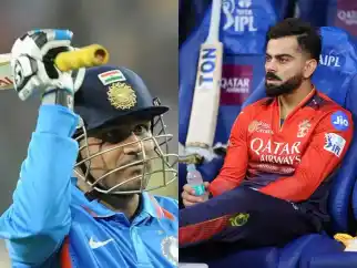  Virender Sehwag and Virat Kohli