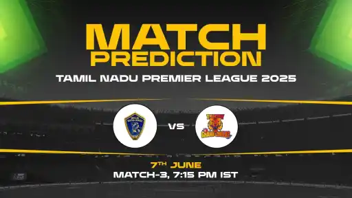 TNPL 2025: CSG vs NRK, 6th Match Prediction