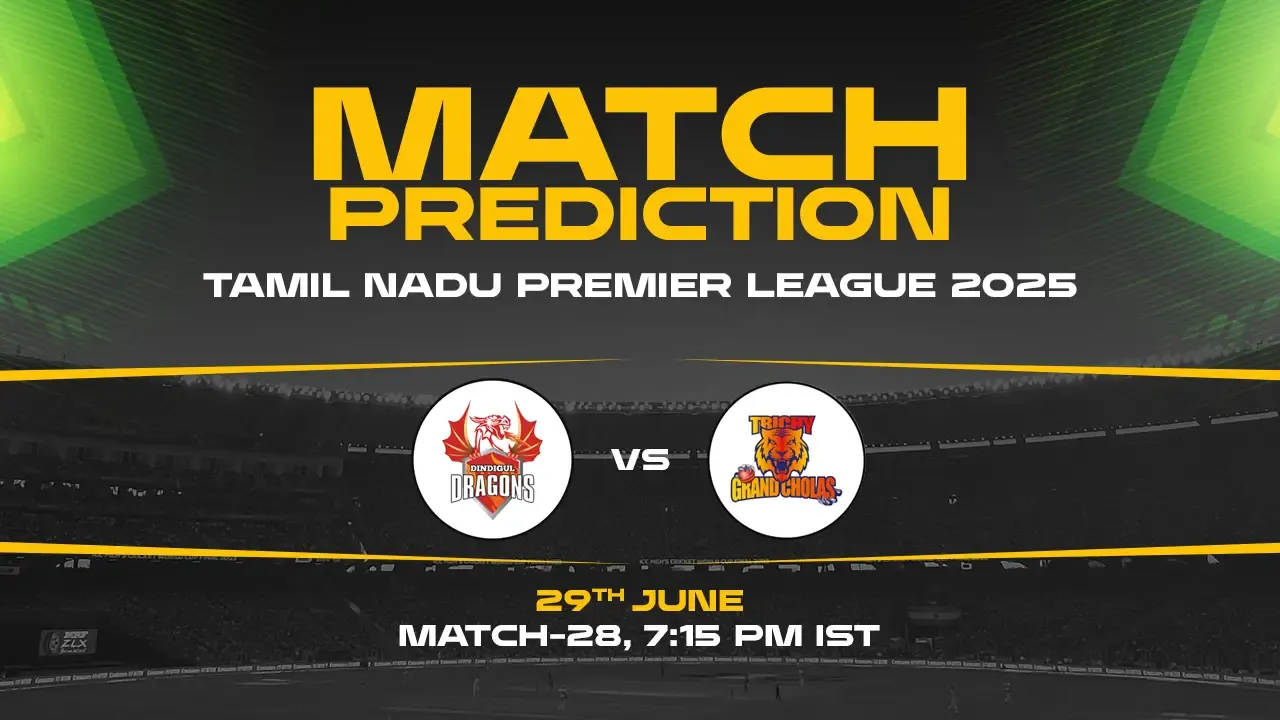 TNPL 2025: CSG vs TT, Qualifier 1 Match Prediction