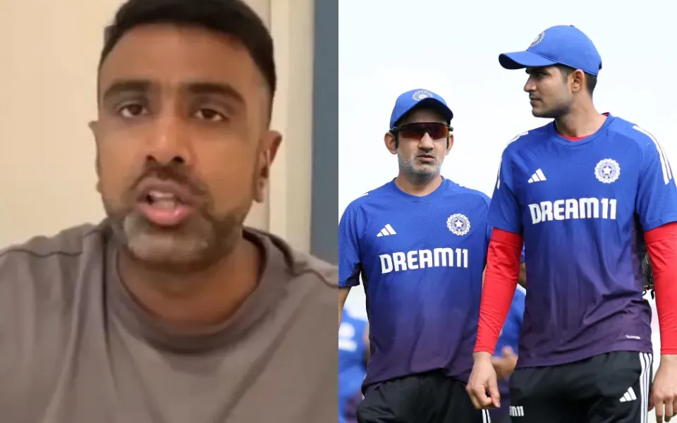 R Ashwin, Gautam Gambhir and Shubman Gill