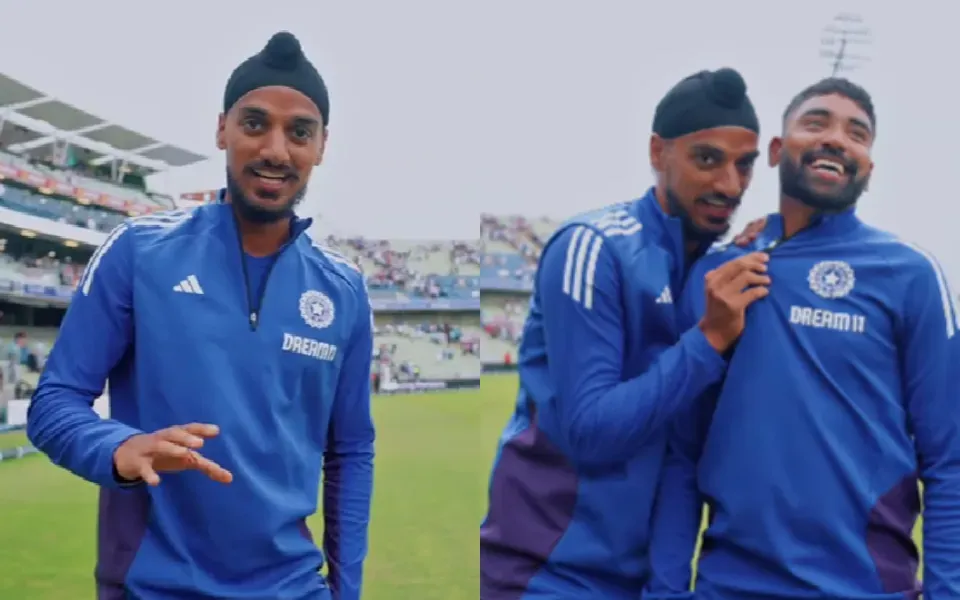Arshdeep Singh and Mohammed Siraj