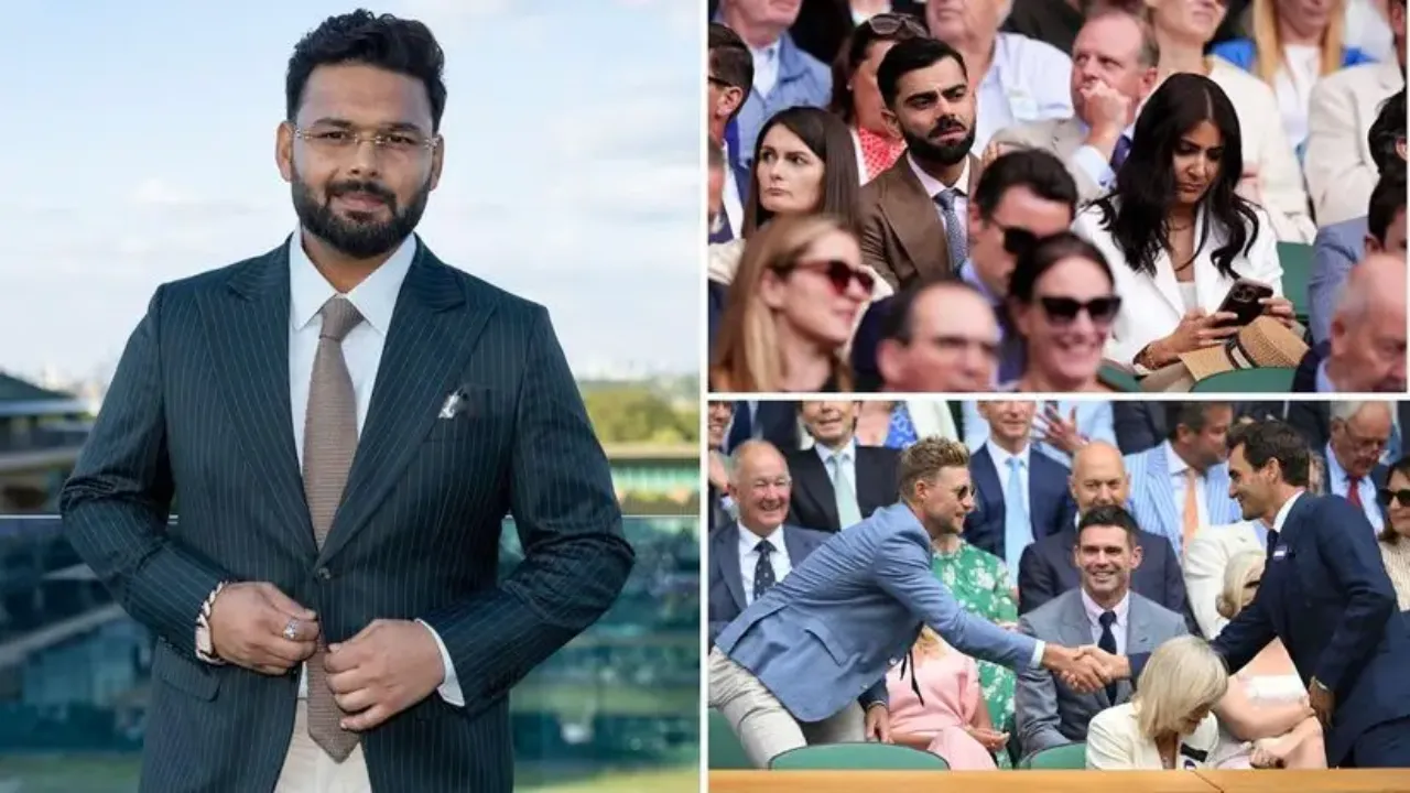 Cricketers spotted at Wimbledon 2025