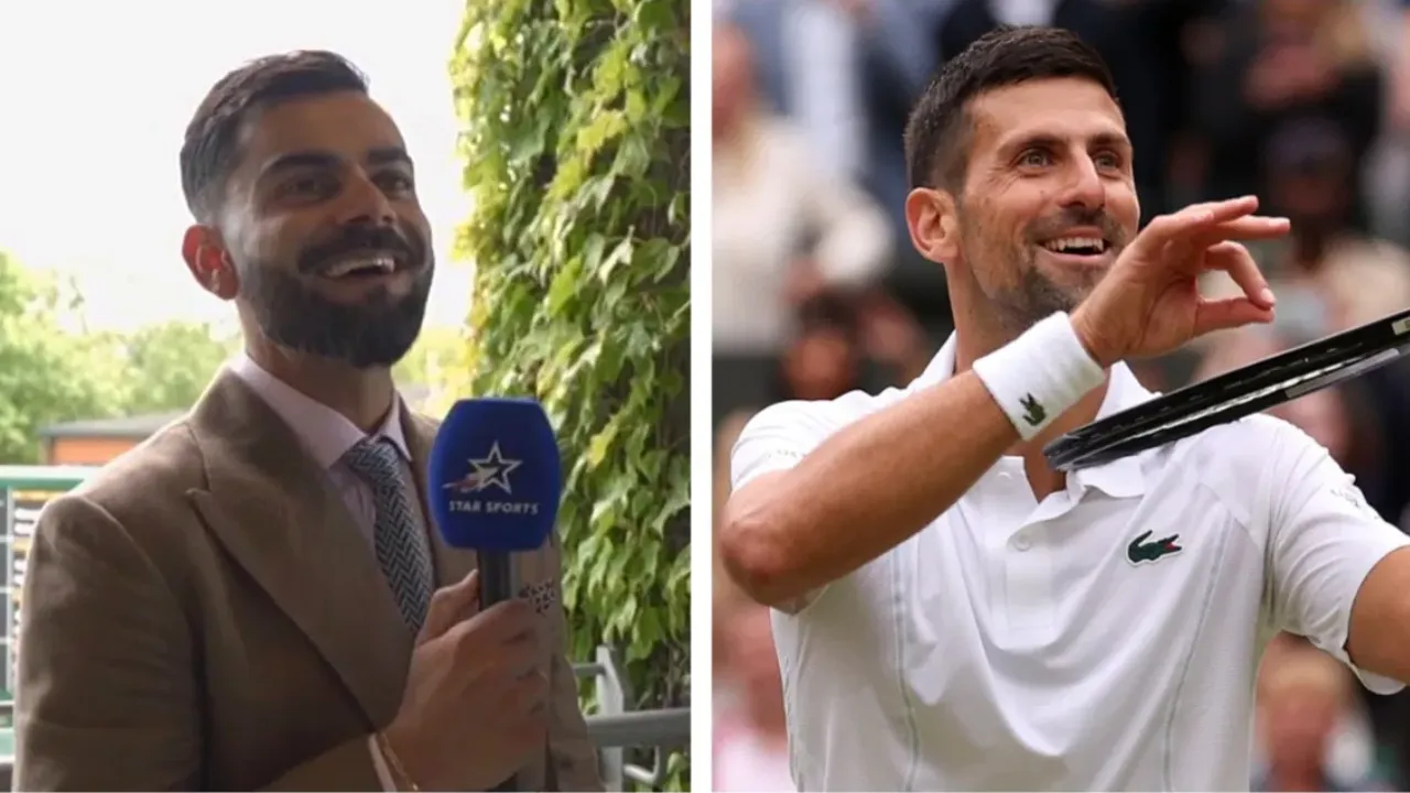 Moments when Virat Kohli and Novak Djokovic showed mutual respect