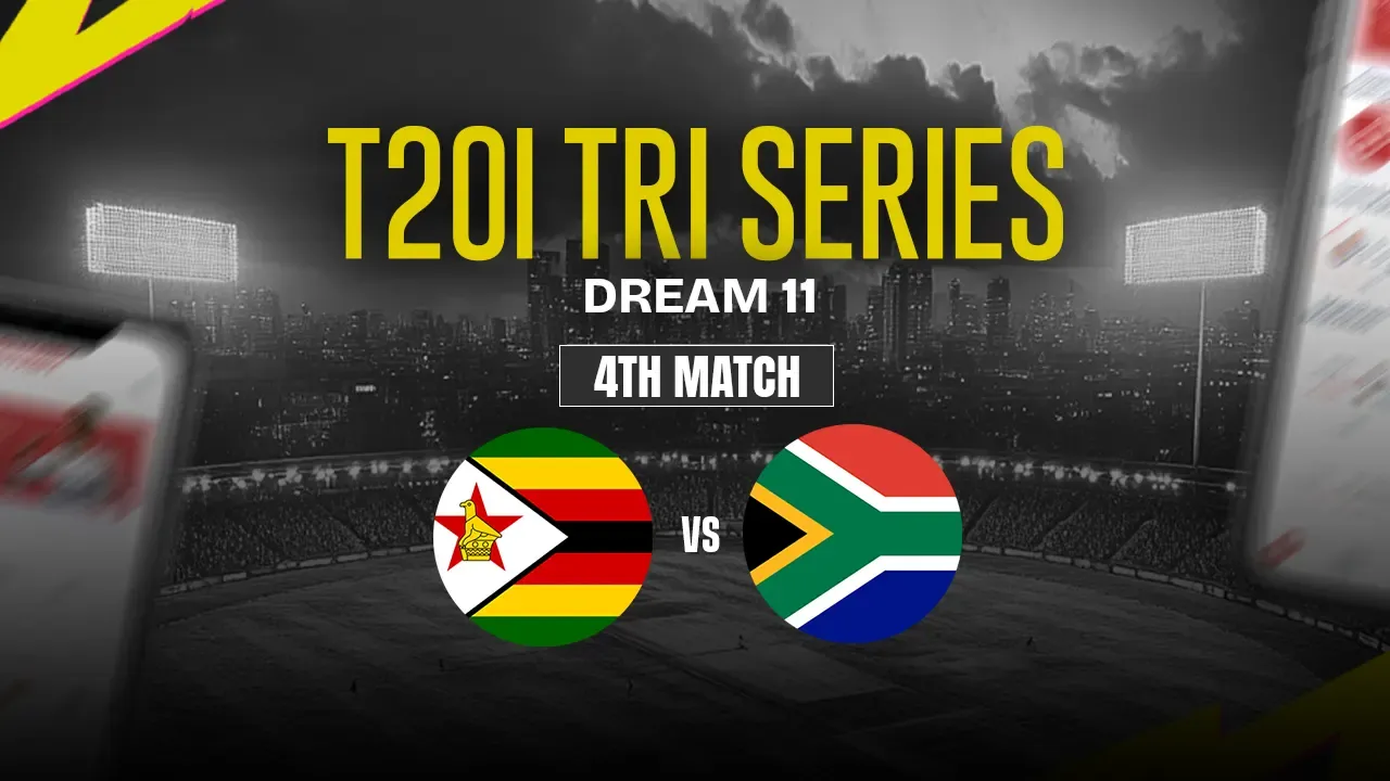 ZIM vs SA Dream11 Prediction, Zimbabwe vs South Africa