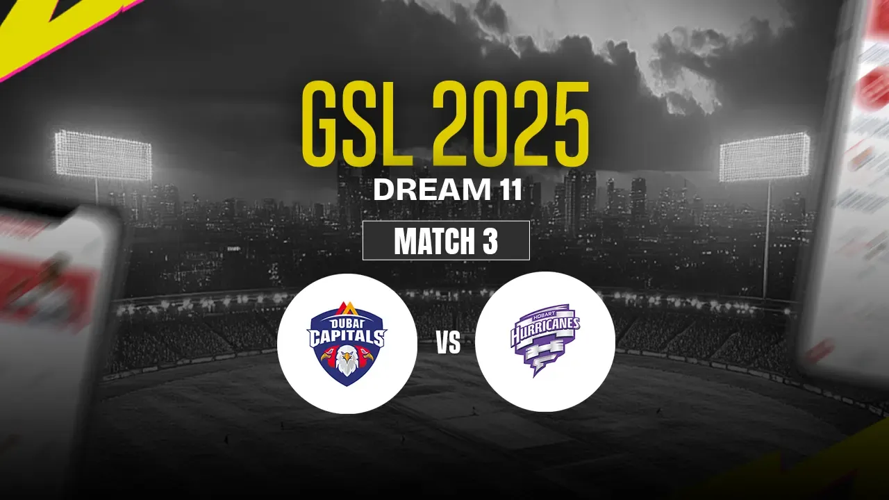 DC vs HUR Dream11 Prediction, Dubai Capitals vs Hobart Hurricanes