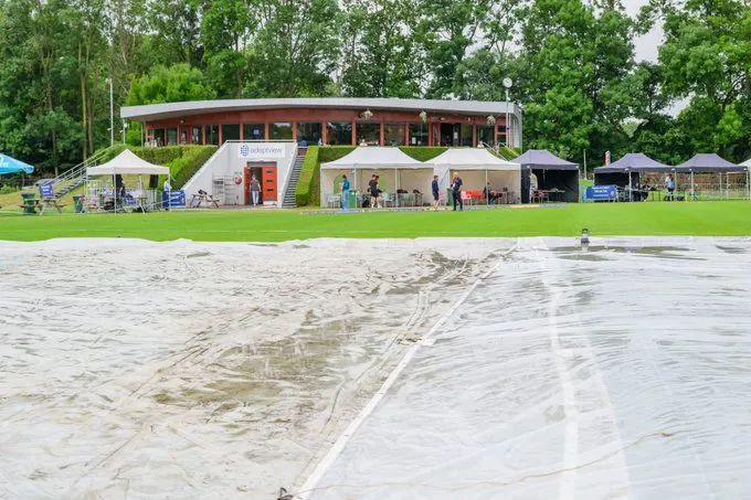 Scotland vs Guernsey match in the T20 World Cup Europe Qualifier abandoned due to rain